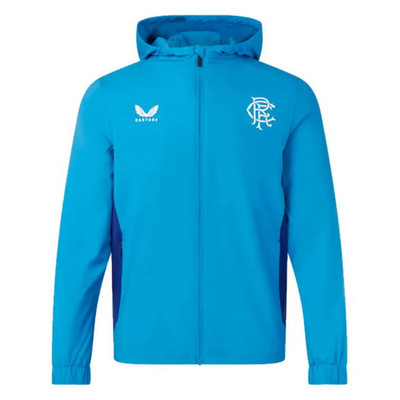 Rangers Herren Fußballjacke Castore Training Übergangsjacke - Neu