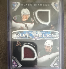 Upper Deck Black Diamond Mine Dual Relics Keller Schmaltz DMDR-5K Coyotes