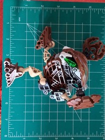 LEGO BIONICLE PAHRAK 2002 8560 COMPLETE FIGURE WITH MANUAL