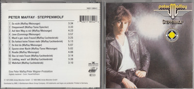 Steppenwolf von Peter Maffay  (CD, 1993)