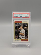 2023 Topps Heritage #209 Corbin Carroll RC Variation PSA 10 Diamondbacks