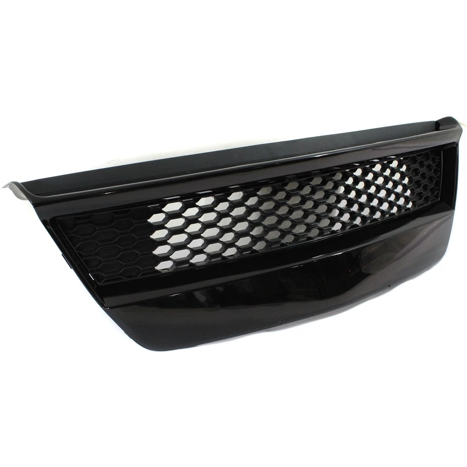 Bumper Grille For 2010-2013 Kia Forte Koup Center Black Plastic Foto 3 de 4