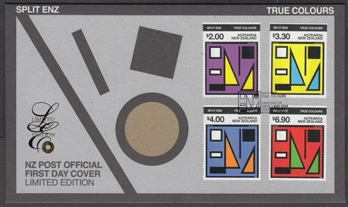 NEW ZEALAND 2024 SPLIT ENZ COLOURS FDC Ex LIMITED EDITION ALBUM (ID:023/LEF87)