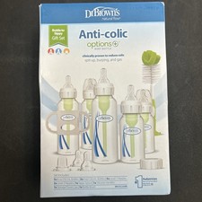 Dr Browns Anti-Colic Options 5 Pk Bottle Essentials. Newborn Feeding