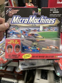 Vintage Lot Of 6 Winners Circle micro machines NASCAR New In Box Free Us Ship