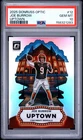 2025 Donruss Optic Joe Burrow #12 UPTOWN Case Hit SSP PSA 10 GEM MINT