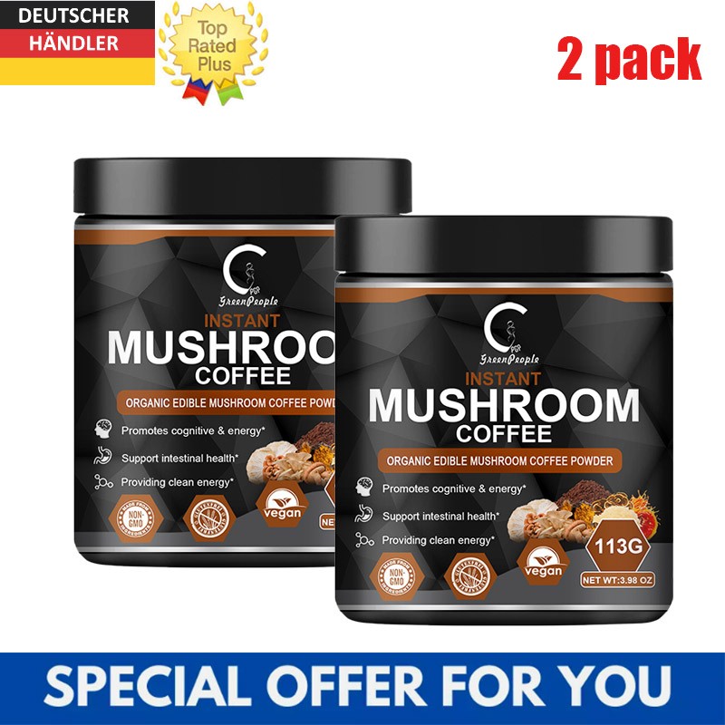 Mushroom Coffee 113g ,Alternative Mix-Supports Memory Cognition,Providing Energy