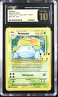 VENUSAUR 15/102 BASE SET HOLO POKEMON CGC 10 PRISTINE