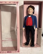 STEIFF Peasant J rg Felt Doll 001309 Replica 1913 Box COA Vintage 1980s