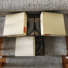 Lot of3 Vntg Kodak 140 Transvue Carousel 35mm Slide Trays 70's-80's Original Box