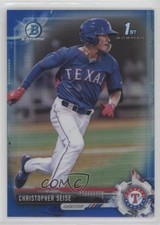 2017 Bowman Draft Chrome Blue Refractor 70/150 Chris Seise Christopher 0l9t