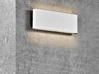 Wandleuchte 10W Nordlux Kinver 26 Led IP54 Weiss Warmweiss 2118181001