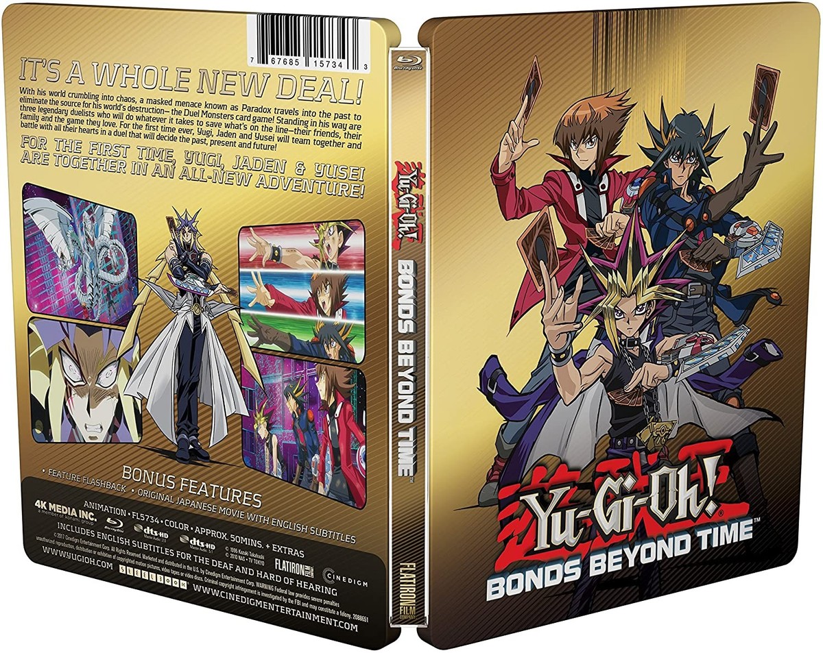 Yu-Gi-Oh: Bonds Beyond Time Steelbook [Blu-ray]