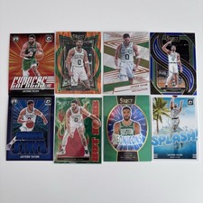 Jayson Tatum Card Lot Of 8 Panini Select Optic Phoenix Revolution Refractor