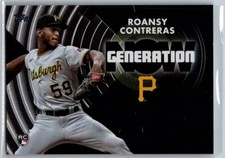 2022 Topps Update Generation Now Rookie RC Black /299 Roansy Contreras #GN-88