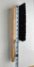 Counter Brush Wood Handle ~ 50 % Horsehair - 50 % Synthetic Bristles ~ 8" Brush