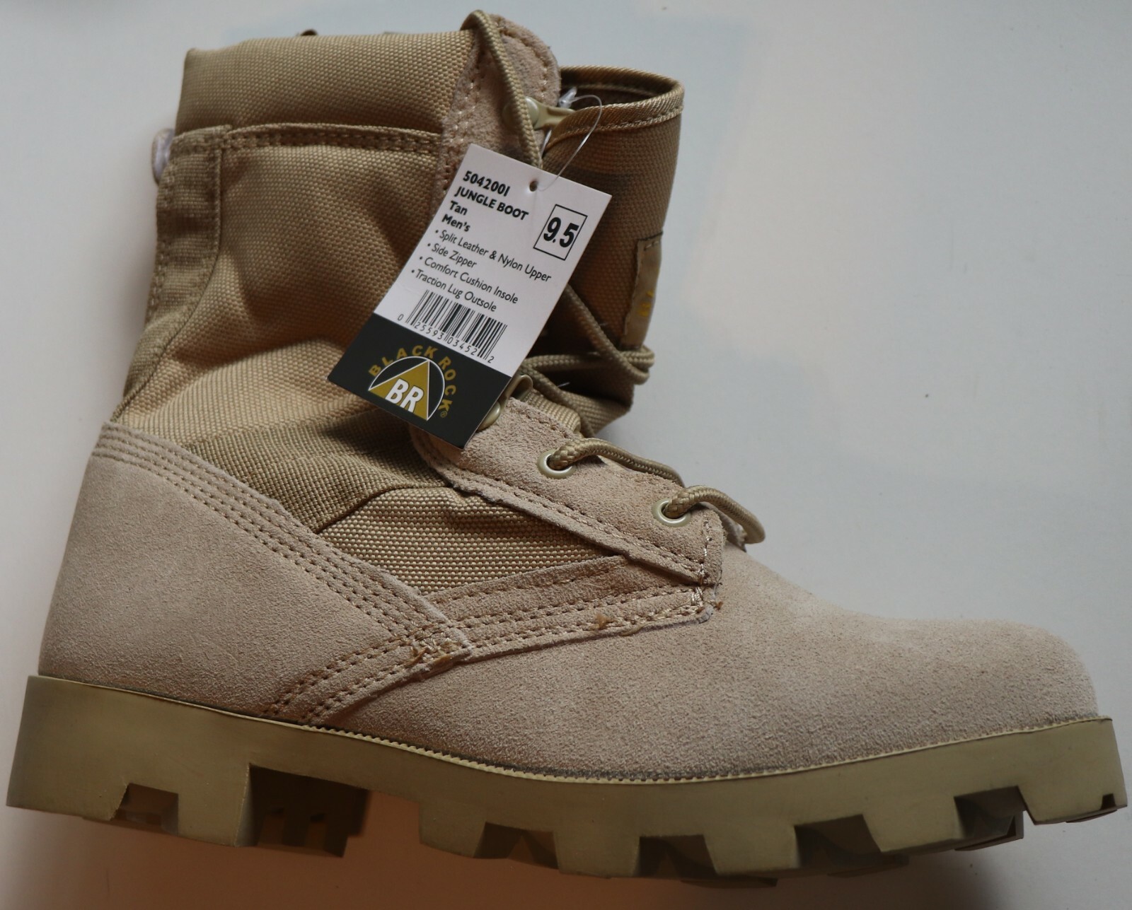 blackrock men's side zip jungle boots