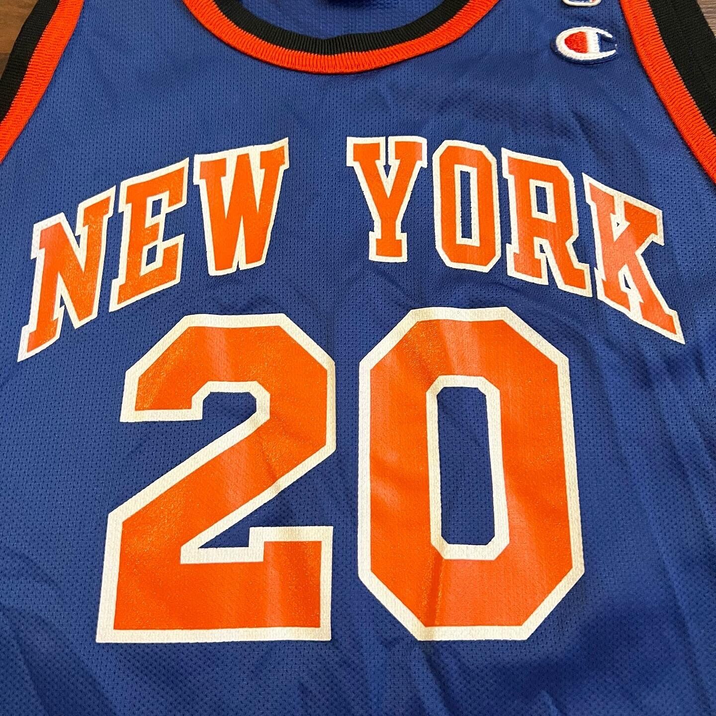 NBAリーボック本物 アラン ヒューストン ニューヨークニックス