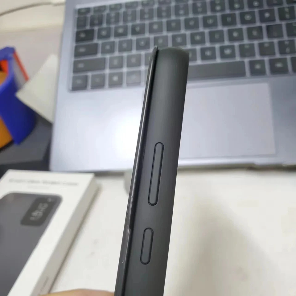 For Samsung Galaxy S23 Ultra/S23 Plus/S23/S23 FE Case View Smart Chip Flip Cover - Image 2 of 4