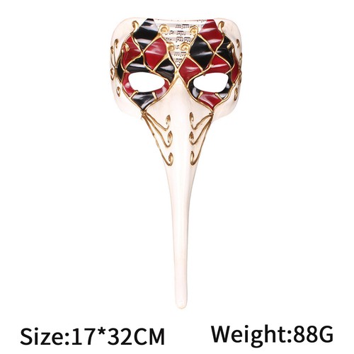 Unisex Frauen Männer Gesichtsbedeckung Exquisite Lange Nasenmaske 1 Stück Neu - Afbeelding 9 van 28