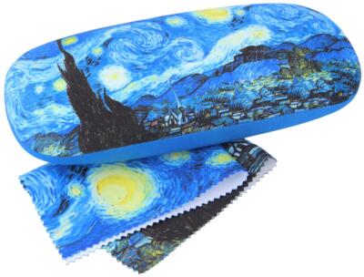 Fridolin - Brillenetui ''Sternennacht'' von Vincent van Gogh inkl. Mikrofasertuch