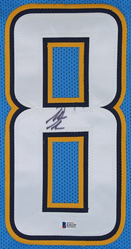 Antonio Gates Authentic Signed Powder Blue Pro Style Jersey BAS Witnessed - Picture 2 of 3