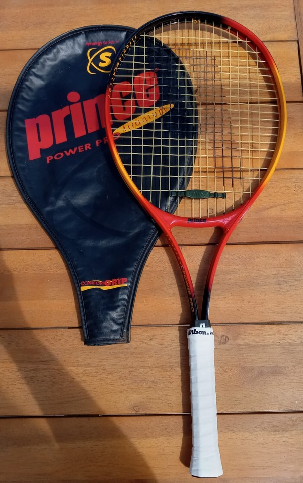 Prince Tennis Racquet Power Pro Titanium Tennis Racket, new Wilson grip eBay