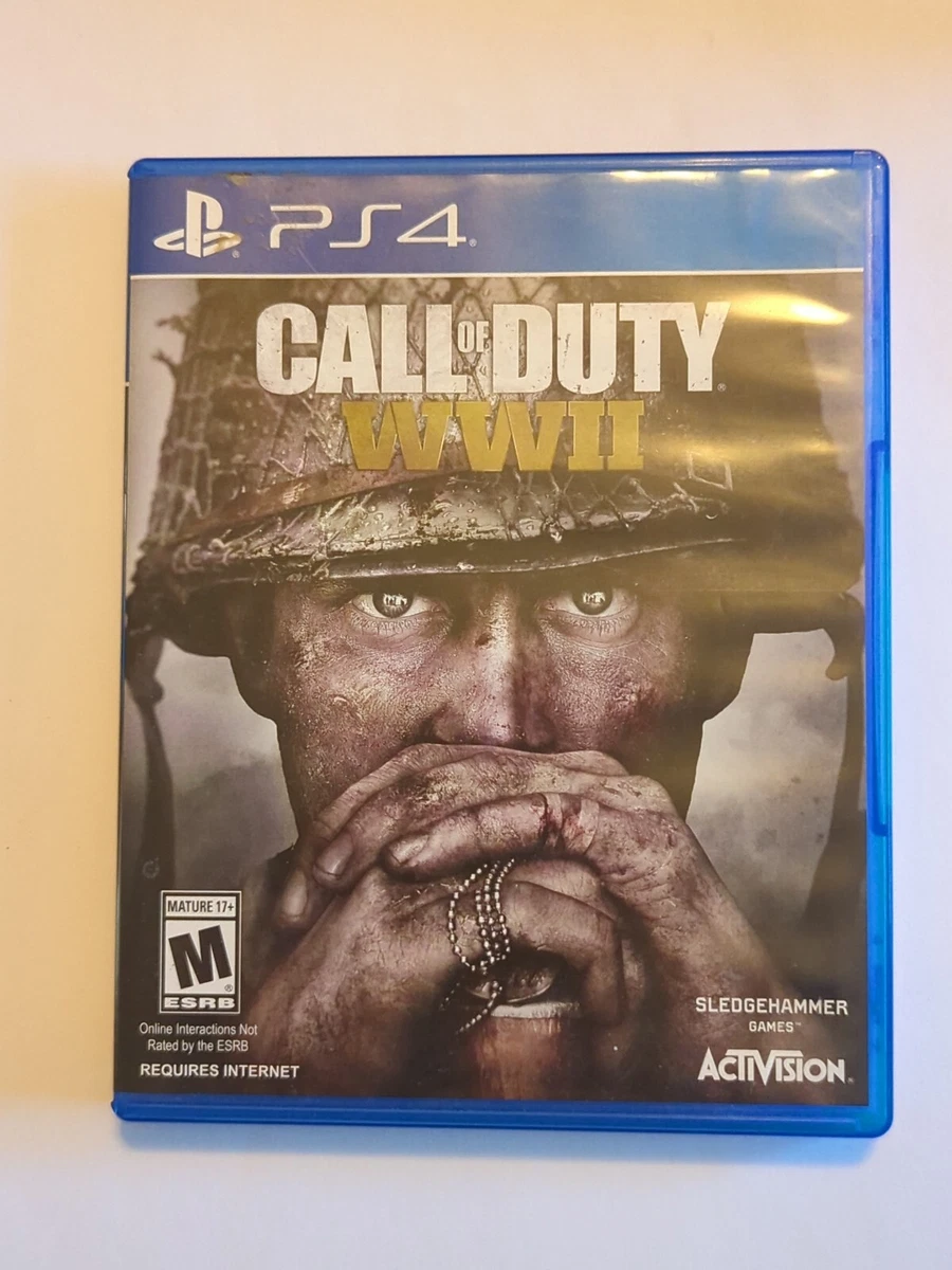 Call Of Duty WWII Sony PlayStation 4 PS4 Video Game COMPLETE