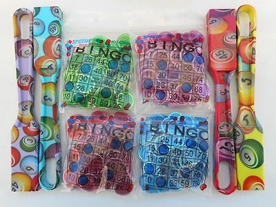 Bingo Designer Magnetic Wands Chips Sets Assorted Colors