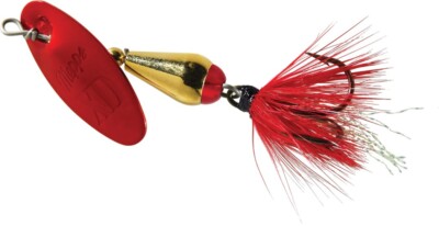 Mepps           XD  Dressed      #3            Gold Body / Red Platinum Blade