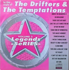 3 DRIFTERS TEMPTATIONS LEGENDS KARAOKE LOT VA