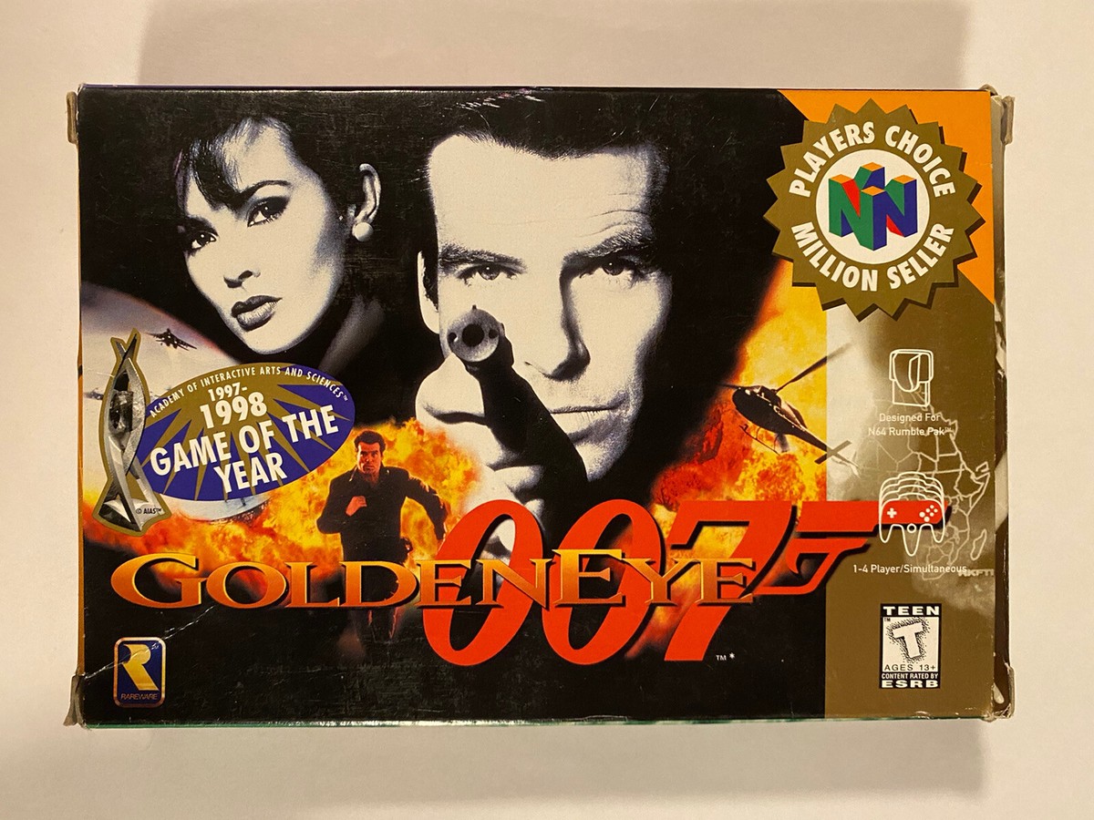 GoldenEye 007 (Nintendo 64, 1997) Players Choice CiB Good