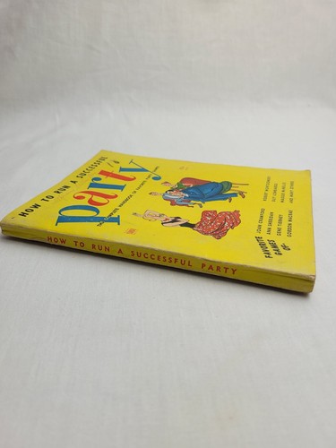 1951 Booklet graphic "How to run a successful Party" Favorite Party Games - Picture 9 of 10