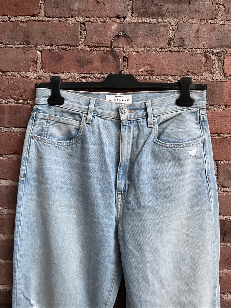 SLVRLAKE Women's London Crop Jeans, Sz 30, 100% Cotton SLVRLAKE Women's London Crop Jeans, Sz 30, 100% Cotton