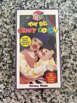 The Big Comfy Couch Privacy Please (VHS 1995) Time Life Kids - New