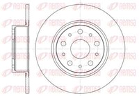 Remsa 2X Bremsscheibe Hinten Ø276Mm Voll FüR Alfa Romeo 166 Lancia Kappa Coupe