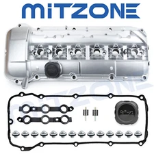 ALUMINUM Valve Cover w/ Gasket & Bolts&Cap for 03-06 BMW 325i 330i 525i X3 X5 Z4