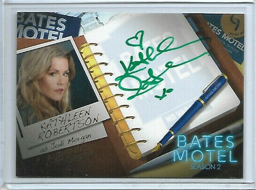 Bates Motel - Disfraz autógrafo utilería y boceto selección de tarjetas casi nuevo Breygent - Imagen 74 de 87
