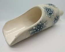 Vintage Ceramic Scoop Wall Hanger  1983  Abst...