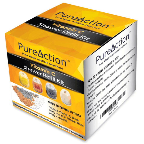 Replacement Filters Set for use with Vitamin C Filter Shower Head Increases pH - Picture 5 of 6