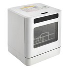 6L Countertop Dishwasher 4 Washing Programs Portable Dishwasher With Drying Sys.