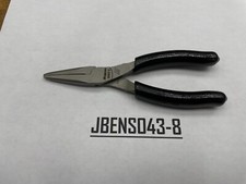 Snap-on Tools Usa New Black 6 Soft Grip Needle Nose Pliers 95acfbk Snap-on Tools Usa New Black 6 Soft Grip Needle Nose Pliers 95acfbk