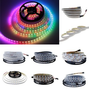 5V WS2813 5050 RGB Digital 5M 150 300 144 LED Strip Dual Data Line Addressable