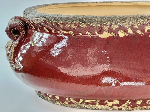 Danny’s Fine Porcelain-LARGE Oval Footbath–Elegant Vintage Home Décor-19L x14 W - Picture 2 of 24