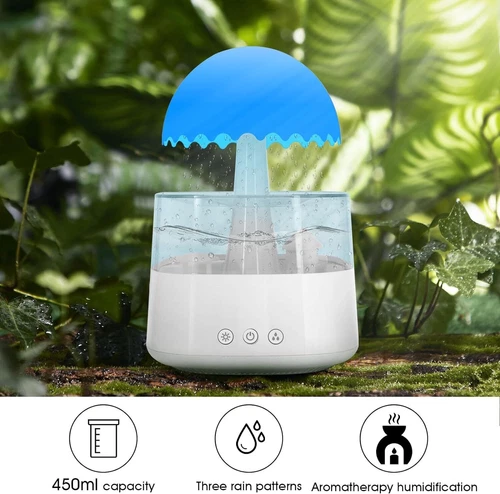 Rain Cloud Humidifier Water Drip Diffuser Aromatherapy Humidifier w/ 7 Colors US - Bild 32 von 44