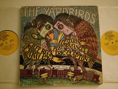 YARDBIRDS 2LP FEATURING PERFORMANCES BY... 1970 EPIC EG 30135 1ST PRESS PITMAN