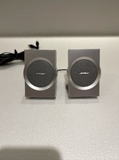 A Pair of Speakers Bose Companion 3 Multimedia Speakers No Subwoofer