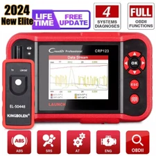 Launch X431 CRP123 Creader VII+ ABS SRS Code Reader OBD2 Scanner Diagnostic Tool