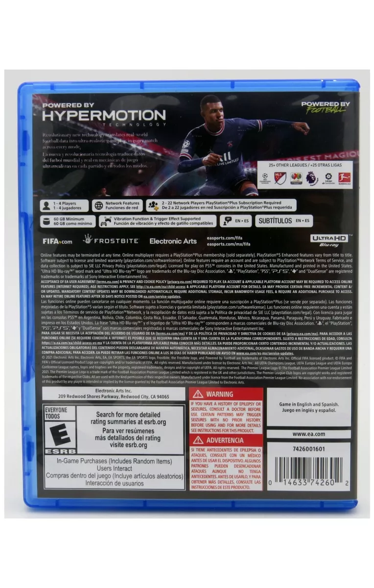  FIFA 22 - PlayStation 5 : Electronic Arts: Everything Else