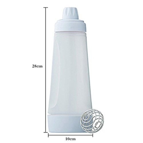 Waffles Dispenser Batter Mixing Bottle Mixer Pancake Batter Bottle Cookie Tools - Picture 4 of 14